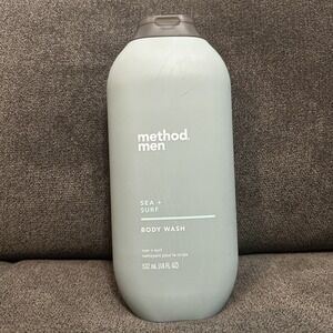Method‎ Men Body Wash Sea Surf Paraben Phthalate Free Biodegradable 18 Fl Oz